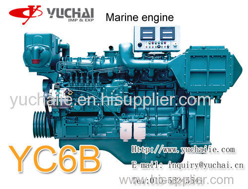 yuchai YC6B 120(165)kw/2300rmp marine engine