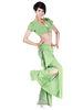 Slim Fit Crystal Cotton Belly Dance Practice Costumes Suit In Green , Purple , Rose