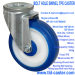 Material handling equipment TPE casters