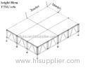 Clear Acrylic Stage Waterproof Platform , Protable Moving Stage Platform