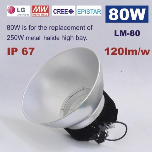 80W LED High Bay light