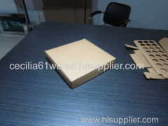 36pcs Kraft Paper Cupcake Box with Cardboard Tray