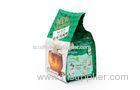 Side Gusset Heat Seal Coffee Packaging Bags , 4 Side Seal Bags