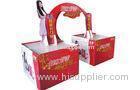 Supermarket Shampoo Cardboard Counter Display Units Logo Embossed Printing