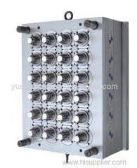 32-Cavity Cap Mould with Hot Runner System