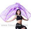 Mixed Color Soft Belly Dance Veil For Children / Adult Showing Youth And Energy