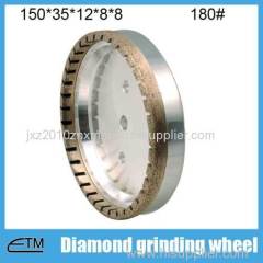 half segmented glass edge grinding wheel metal bond grinding tools