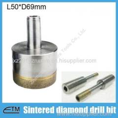 Sintered diamond thin wall hole saw for glass ceramic core drill bit China made abrasive tools