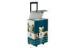 Convenient Corrugated Cardboard Trolley Quadrate , UV Surface