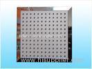 Square Plastic Overhead Shower Head 200*200 , Plated Chromed Ceiling Shower Head
