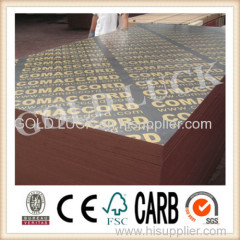 Brown Film Faced Plywood Sheet with Logo Words