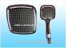 Rainfall Cleaning 1 Function Overhead Shower Head Set With Plastic ABS / Chrome Plated