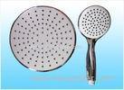 Massaging Bathroom 1 Function Overhead Shower Head Set Water Saving With chrome plated