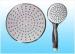 Massaging Bathroom 1 Function Overhead Shower Head Set Water Saving With chrome plated