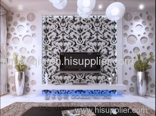 Shell mosaic wall stickers