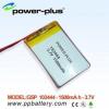 High capacity li-polymer batteries103444 1500mAh 3.7v