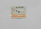 Double Side Flexible PCBA LED Membrane With Flat Button And Metal Dome