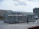 Wind Resistance Prefabricated Foldable Mobile House / Steel Warehouse Storage
