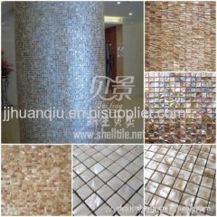 Oil shell mosaic wall stickers