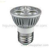Professional 85 - 265V Epistar Led Spot Lamps 3W E27 with Die Casting Aluminum