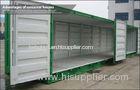 Galvanized Steel Frame shipping crate homes / sea container homes For Shop and Storage