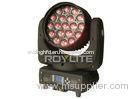 19 x 12w RGBW 4 in 1 LEDs Osram LED Wash Moving Head Beam angle zoom 8 - 45 degrees