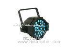 Beam angle 10 - 60 degree LED Par Cans 64 With 30 x 3w RGB LEDs , LED Zoom Light
