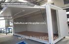 Small Folding Storage Container Shop / Portable Modular Houses For Kiosk