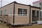 Sandwich Panel Galvanized Steel Prefab House With PVC Sliding Windows Doors