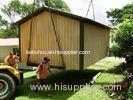 Prefab Light Steel Structure House , Comfortable Steel Structure Relaxing Villas