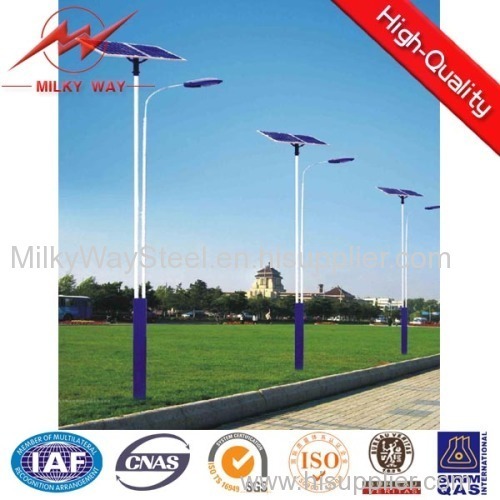 OEM Customize Hot Dip Galvanized Street Light Pole Specifications