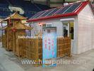 Steel Structure Prefab House , Sandwich Panel Steel Structure Shed