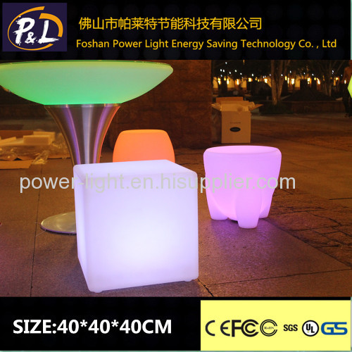 PE material lighted LED furniture