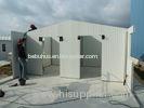 Family Living Steel Prefab House , Waterproof Prebuilt Galvanized Home