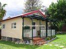 Prefab Light Steel Structure House , Comfortable Steel Structure Relaxing Villas