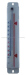 plastic case glass thermometer