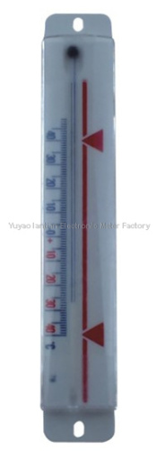 Square capillary thermometer