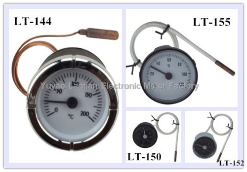 Square capillary thermometer