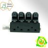 Black color 4 cylinders Injection rail for CNG Auto