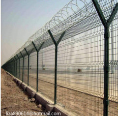 High Security Welded Mesh Airport Fence