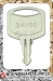 Hot selling Cabinet Key Blank