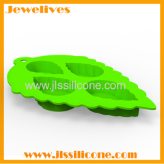 silicone ice maker 4 leaves shape