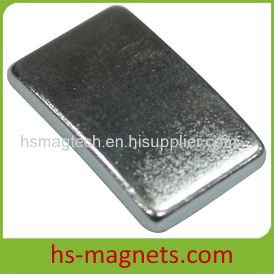 Zinc Plated Curved Neodymium Magnet