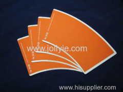 12oz cup stock paper cup fans printed and cutted