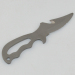 sharp hunting blade/titanium diving blade for fishing underwater