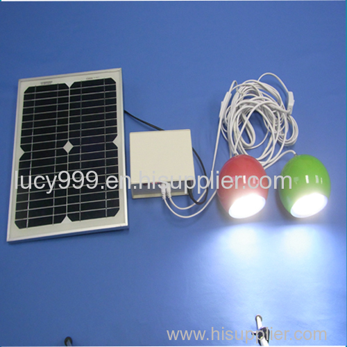 Promising DC12V Lithium batteries long lifespan high efficiency attractive solar led light kit