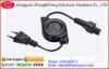 110V AC Power Cord Two Way Retractable Cable Reels 1.1 Meter