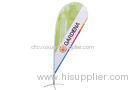 Double Side Printing Gardena Teardrop Advertising Flags with Custom Logo