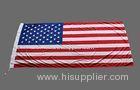 CMYK Printing USA Outdoor National Flags with 110 Gram Knitted Polyester