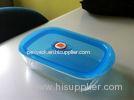 Colorful Airtight Pyrex Glass Containers With Lids For Food Storage 400ml